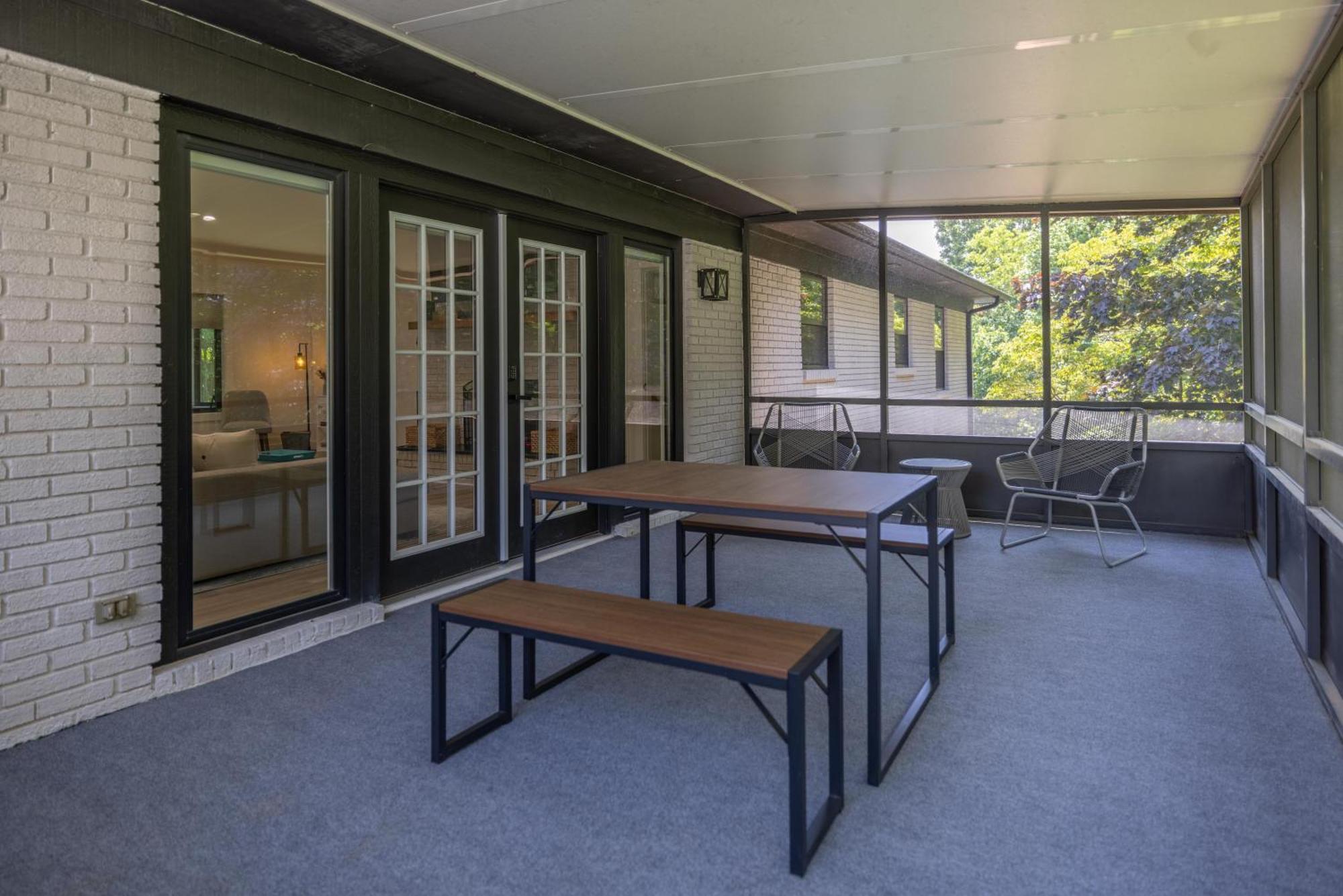 Mid-Century Modern Impeccable Remodel With Hot Tub Villa Asheville Exterior foto
